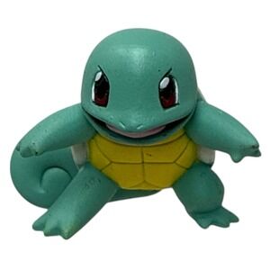 Pokemon 2015 TOMY‎ Squirtle 1.5" Mini Figure Toy Nintendo